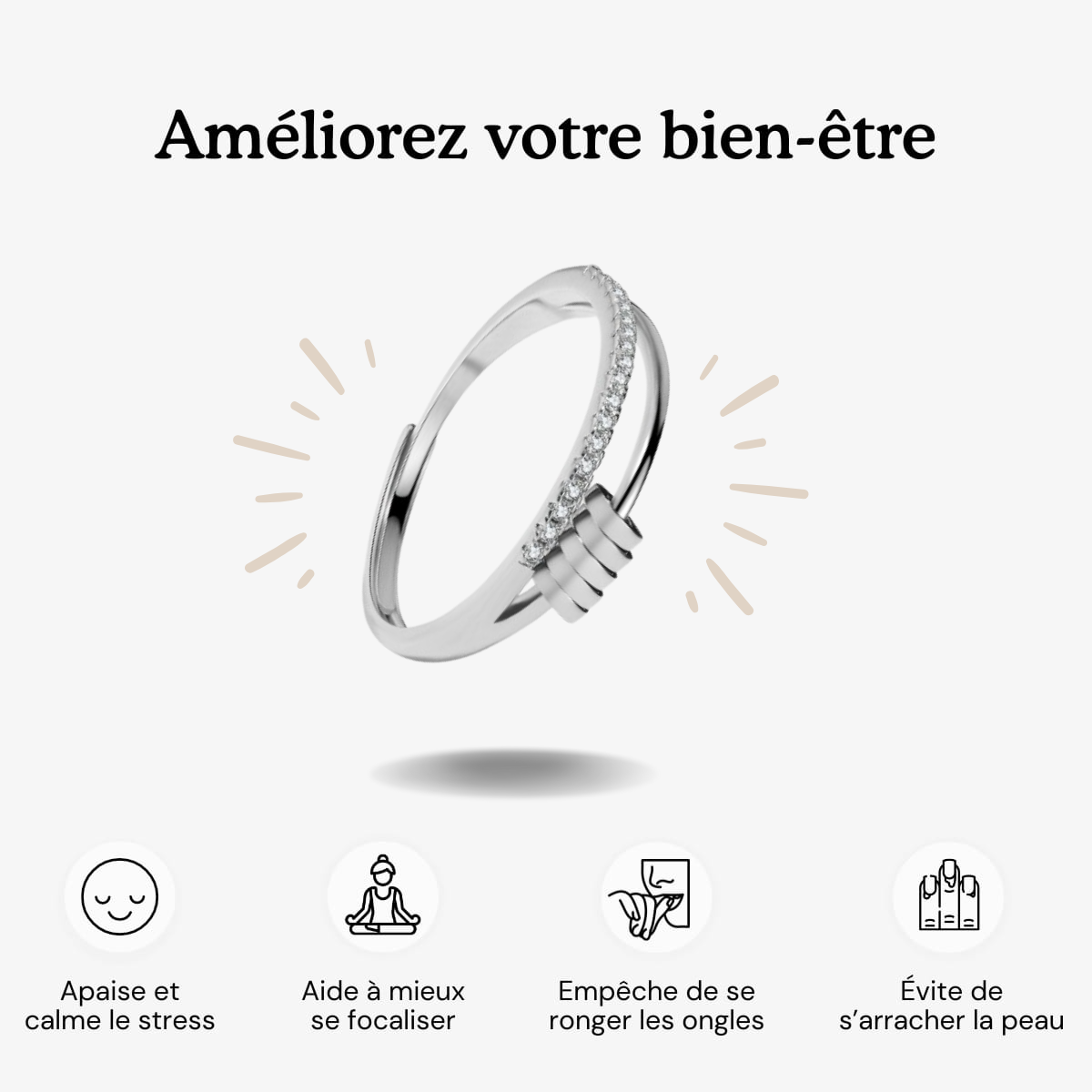 Bague Anti-Stress - Tranquility