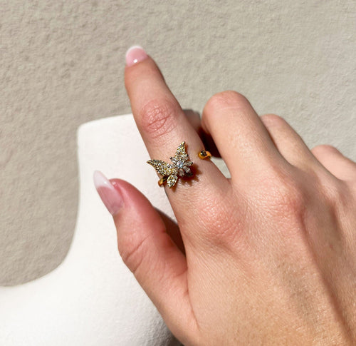Bague Anti-Stress - Butterfly