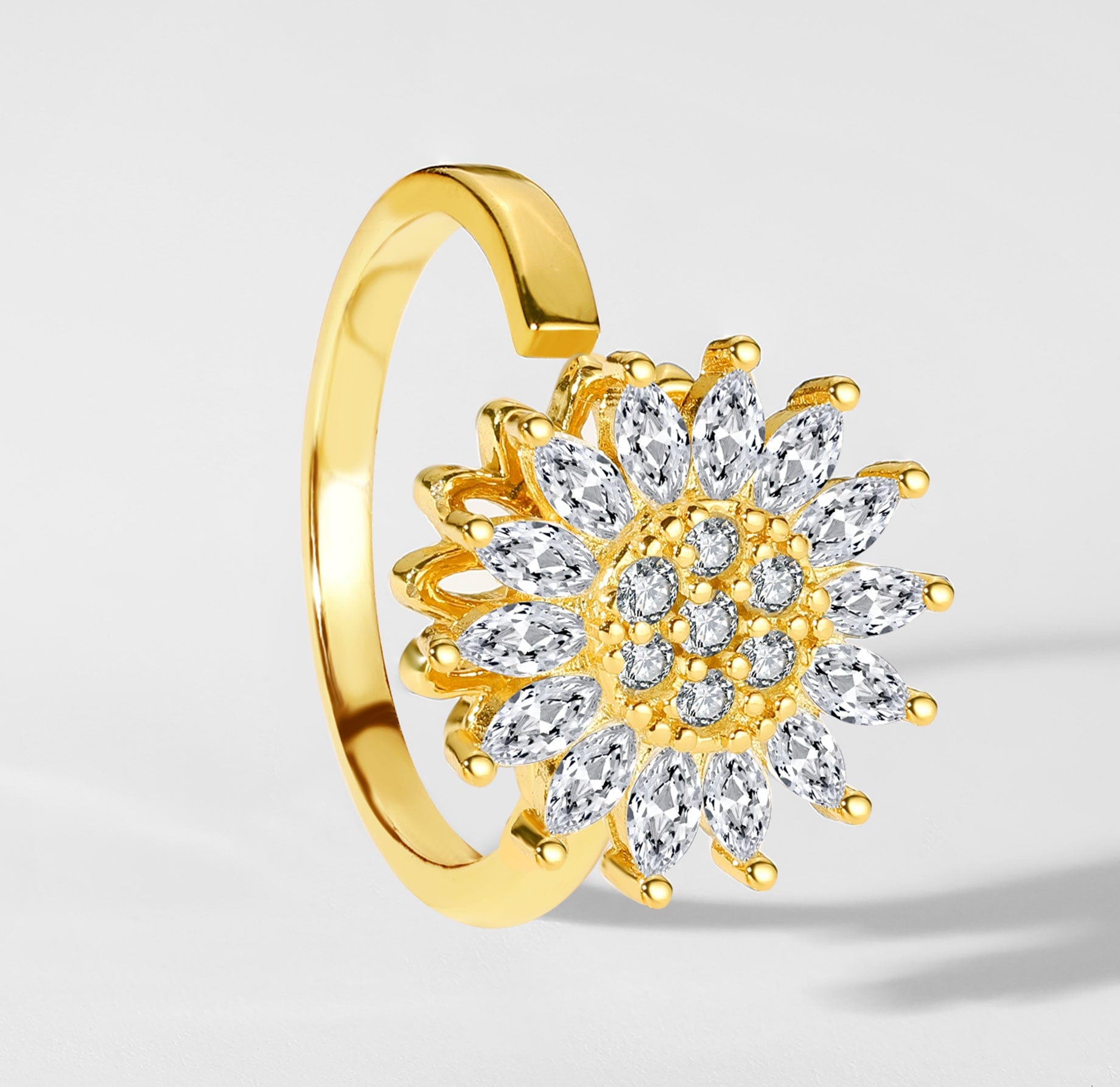 Bague Anti-Stress - Crystal Sun